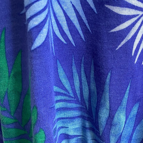 Candy Couture Plus Tropical Summer Vacation Beach Light Sheer Top-Sz-2X - Picture 5 of 16